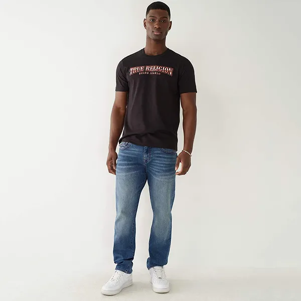 Áo Thun Nam True Religion True Logo Tee 107100 - TB01 Tshirt Màu Đen Size S - Thời trang - Vua Hàng Hiệu