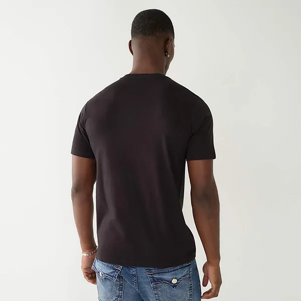 Áo Thun Nam True Religion True Logo Tee 107100 - TB01 Tshirt Màu Đen Size S - Thời trang - Vua Hàng Hiệu