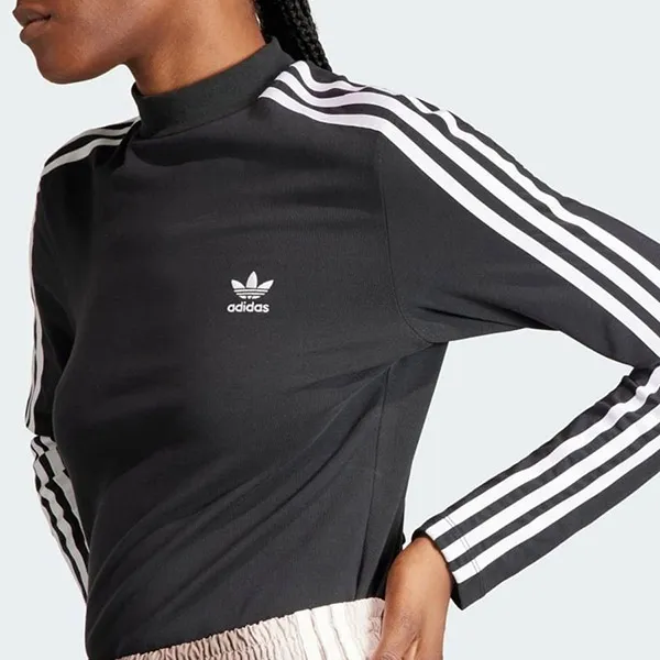 Áo Thun Nữ Adidas Highneck Ls II0757 Màu Đen Size 2XS - Thời trang - Vua Hàng Hiệu