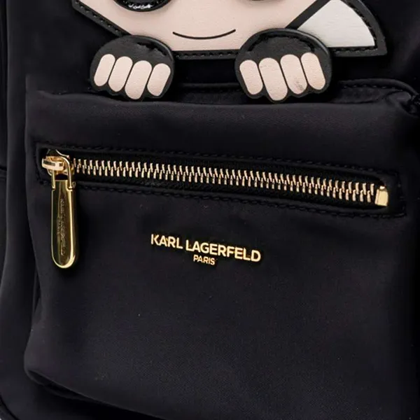 Balo Karl Lagerfeld Paris Amour Small Backpack Màu Đen