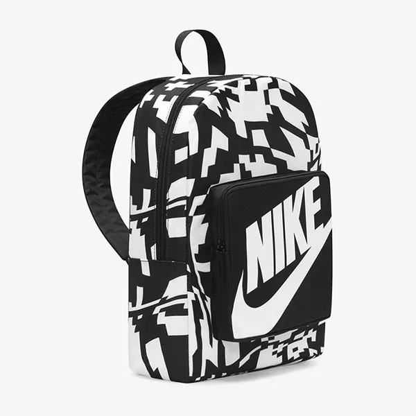 Balo Trẻ Em Nike Classic FA22 Boys Backpack DQ5158-010 Màu Trắng Đen