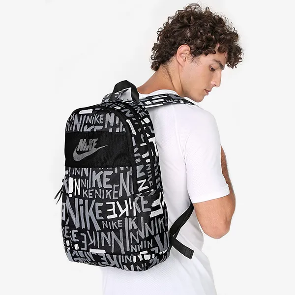 Balo Nike Sportswear Mochila Elemental Backpack CU9268-010 Màu Đen Họa Tiết - Túi xách - Vua Hàng Hiệu