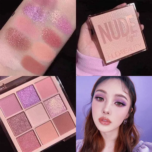 Bảng Phấn Mắt Huda Beauty Obsessions Eyeshadow Palette Nude Light - Trang điểm - Vua Hàng Hiệu