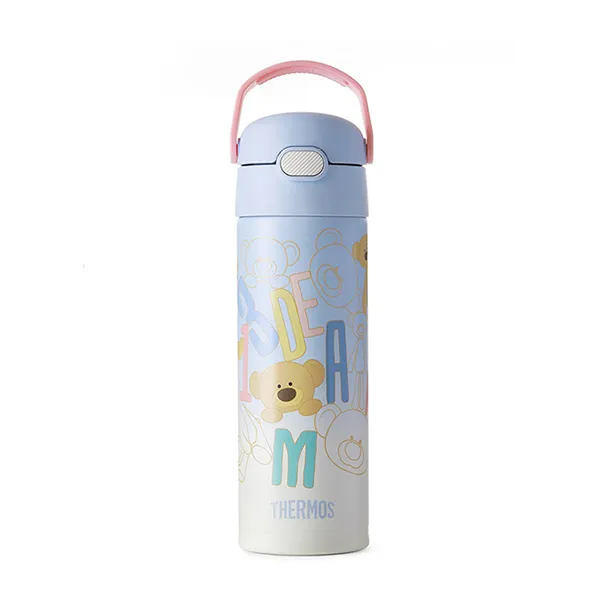 Bình Nước 13 De Marzo Bear Hug Logo Cover Insulated Cup FR24Q88130030 Màu Xanh, 500ml (Kèm Case) - Cốc - Vua Hàng Hiệu