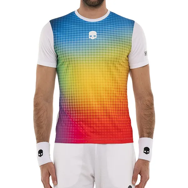 Bộ Quần Áo Cộc Tay Nam Hydrogen Men's Spectrum Tech Crew DT0002-001/DS0003-001 Phối Màu Size S