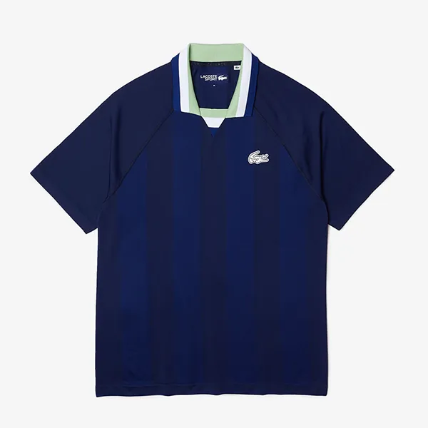 Bộ Quần Áo Cộc Tay Nam Lacoste Sport DH6441/GH0880 Màu Xanh Navy Size 3 - Thời trang - Vua Hàng Hiệu