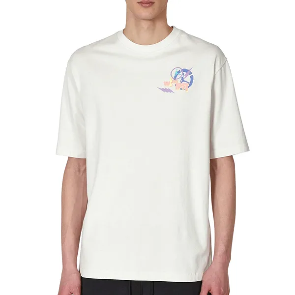 Bộ Quần Áo Cộc Tay Nam Nike Air Jordan DJ Khaled DV7489-030 DV7491-693 Màu Trắng Cam Size S