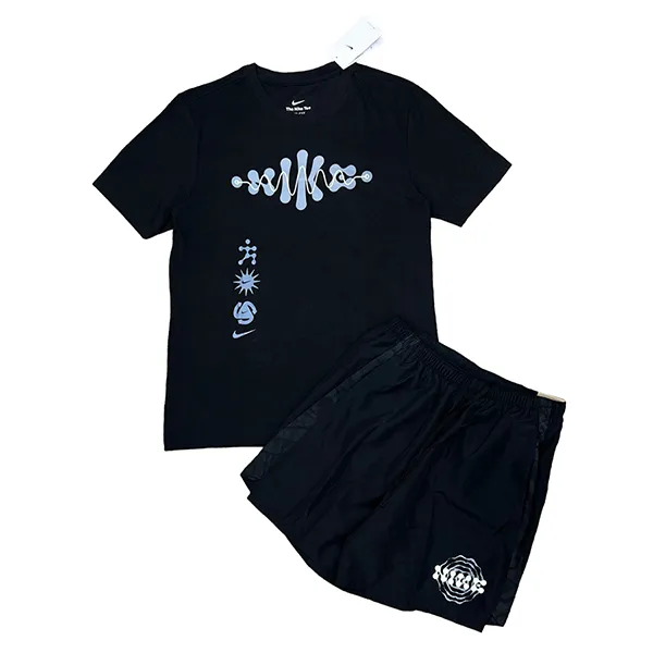 Bộ Quần Áo Cộc Tay Nam Nike Dri-Fit Wild Run Màu Đen Size S - Thời trang - Vua Hàng Hiệu