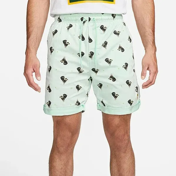 Bộ Quần Áo Cộc Tay Nam Nike Tennis Court Printed Shorts And Slim Fit Polo DQ4581/DQ4577 Màu Xanh Size M - Thời trang - Vua Hàng Hiệu