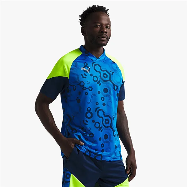 Bộ Quần Áo Cộc Tay Nam Puma Neymar Slim Fit Print Blue Football Màu Xanh Size S - Thời trang - Vua Hàng Hiệu