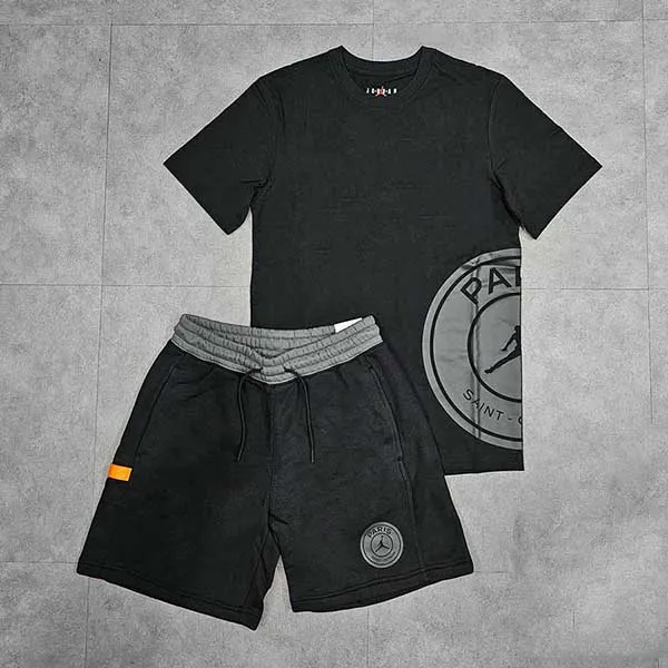 Bộ Quần Áo Cộc Tay Nike Paris Saint-Germain Màu Đen Size S - Thời trang - Vua Hàng Hiệu