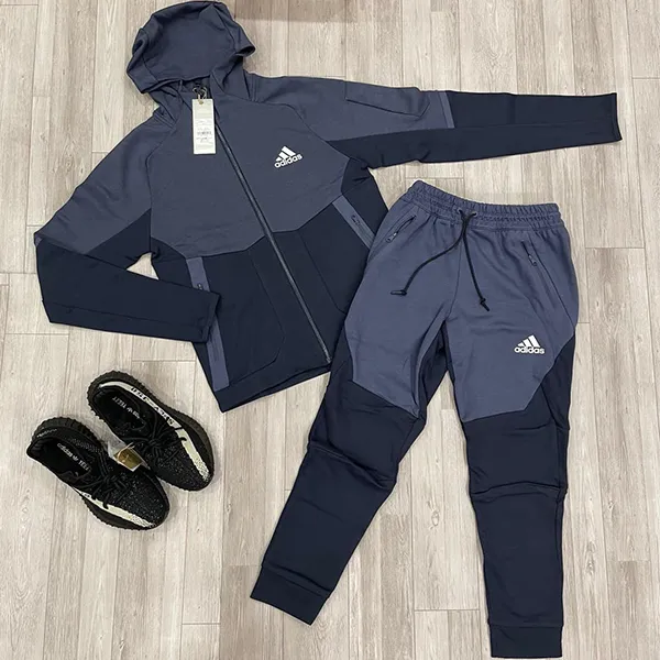 Bộ Thể Thao Nam Adidas Designed For Gameday Navy HE5031 HE5039 Màu Xanh Navy Size XL - 1