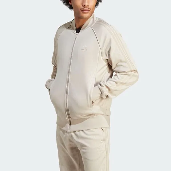 Bộ Thể Thao Nam Adidas Graphics Monogram SST Track IJ5688 IJ5690 Màu Be (Form Á) Size XL - Thời trang - Vua Hàng Hiệu