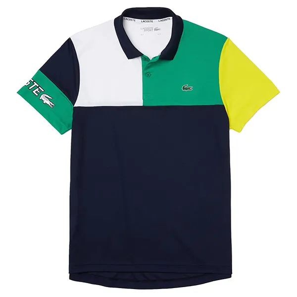 Bộ Thể Thao Nam Lacoste Sport Short Sleeve Multicolor Phối Màu Size 3