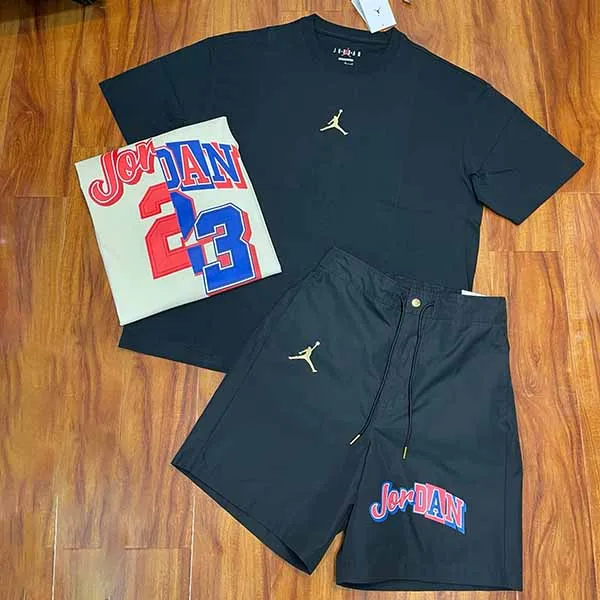 Bộ Thể Thao Nam Nike Jordan 23 Men's AS WVN Sportswear Màu Đen Size M