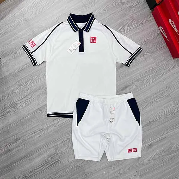 Bộ Thể Thao Nam Uniqlo Tennis Nishikori 2024 Màu Trắng Size XL - Thời trang - Vua Hàng Hiệu