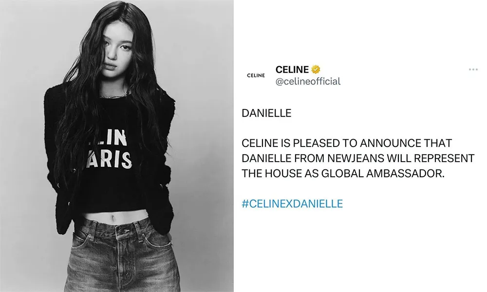 Danielle NewJeans chính thức trở thành tân đại sứ toàn cầu của Celine - 1