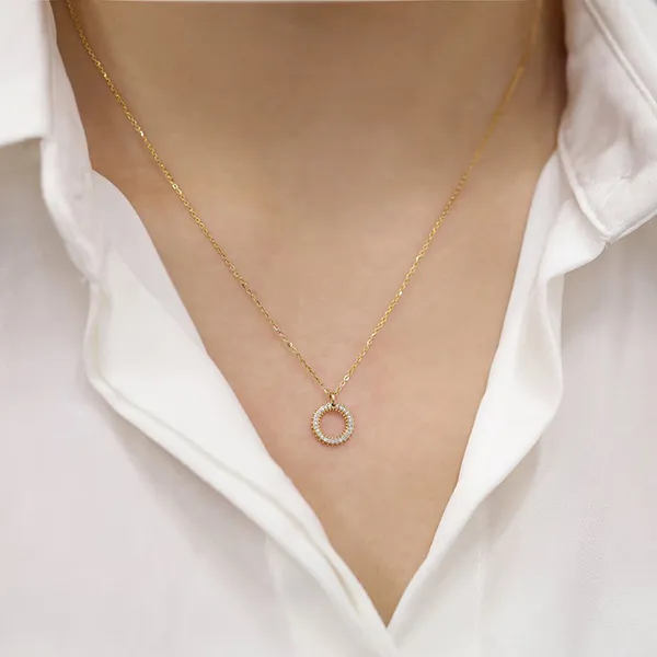 Dây Chuyền Nữ Morina D2881 Màu Vàng - Trang sức - Vua Hàng Hiệu