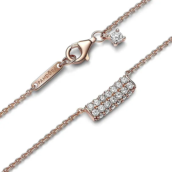 Dây Chuyền Nữ Pandora 382621C01-45 Timeless Màu Vàng Hồng - Trang sức - Vua Hàng Hiệu