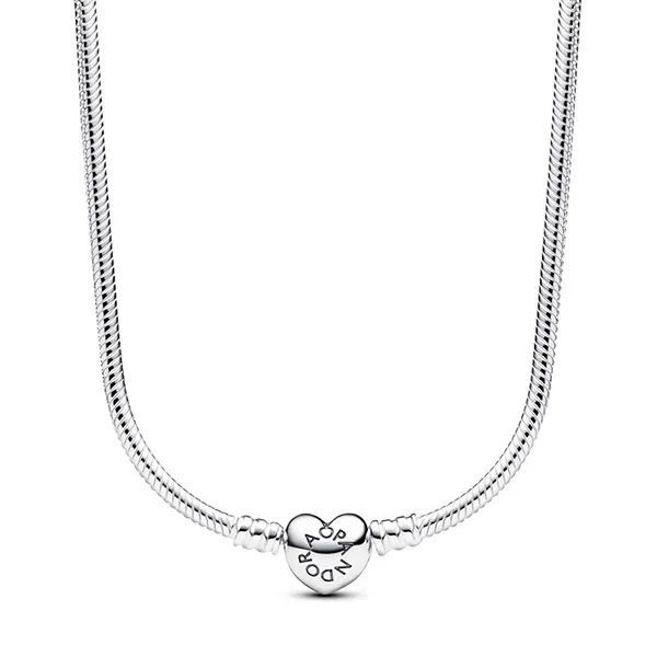 Dây Chuyền Nữ Pandora Necklace 393091C00-45 Màu Bạc