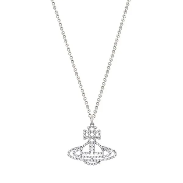 Dây Chuyền Nữ Vivienne Westwood Annalisa Necklace Màu Bạc - Trang sức - Vua Hàng Hiệu