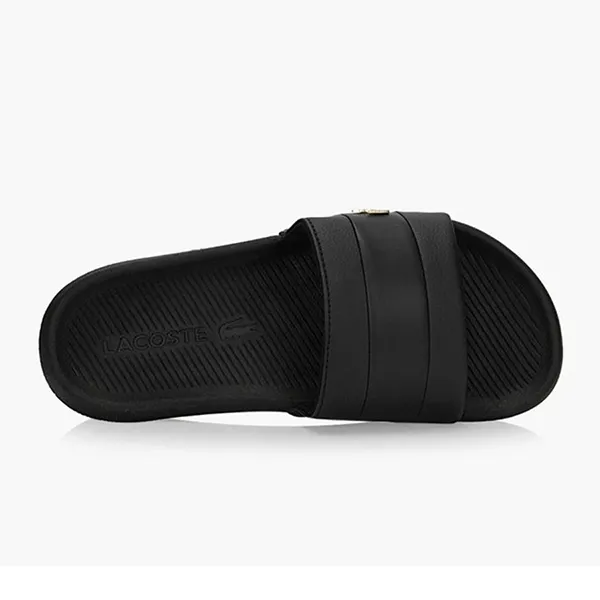 Dép Lacoste Croco 120 1 QSP CMA Sliders Màu Đen Size 43 - Dép - Vua Hàng Hiệu