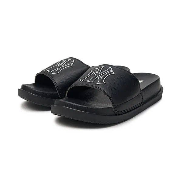 Dép MLB Chunky Mound New York Yankees 3ALPCMM4N-50BKS Màu Đen Size 260