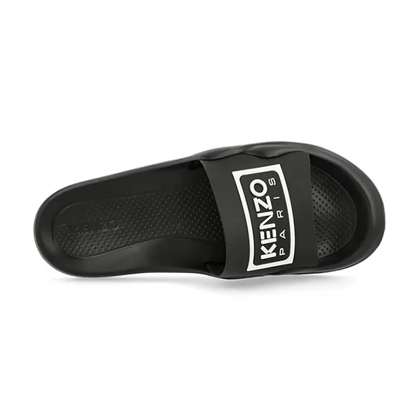 Dép Nam Kenzo Pool Mules Logo Slides FE55MU110P5099 Màu Đen Size 42 - Dép - Vua Hàng Hiệu