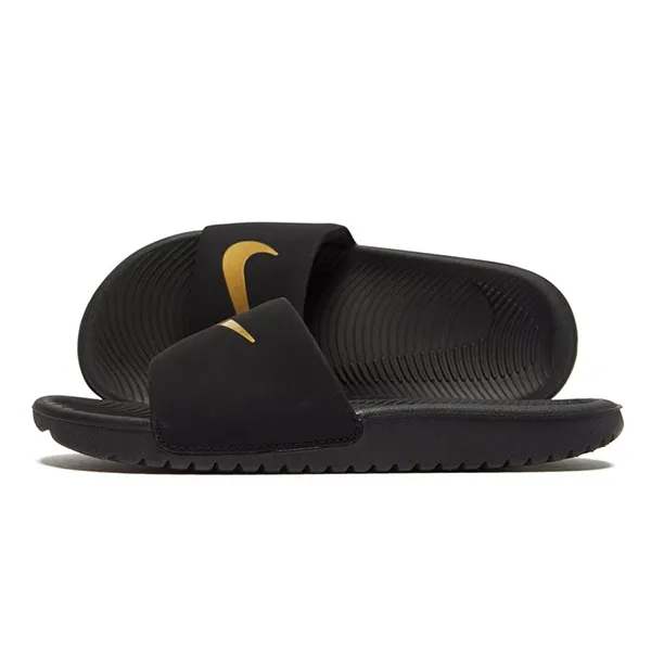 Dép Nike Kawa Slide Black Metallic Gold 819352 003 Màu Đen Size 36,5 - Dép - Vua Hàng Hiệu