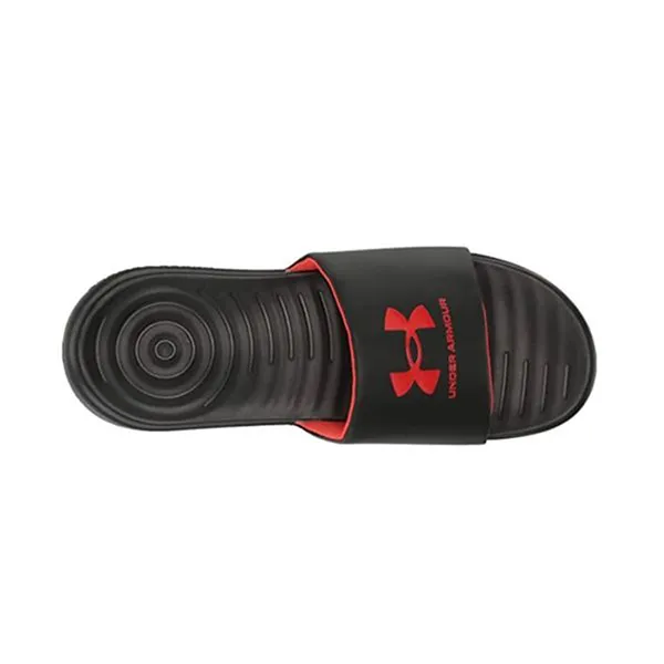 Dép Under Armour Ansa Fixed Slides Black Màu Đen Đỏ Size 41 - Dép - Vua Hàng Hiệu