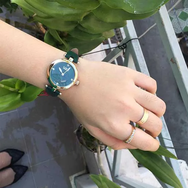 Đồng Hồ Burgi BUR128GN Màu Xanh Green