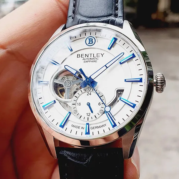 Đồng Hồ Nam Bentley BL1831-25MWWB-AMS-GL-T Màu Trắng Đen