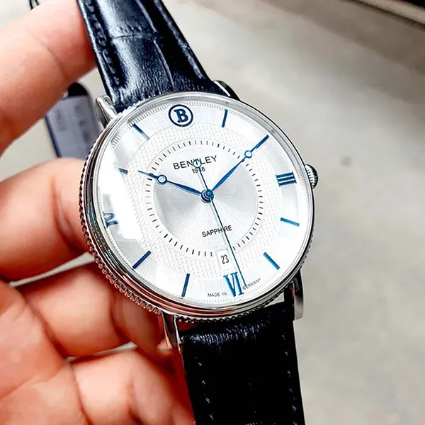 Đồng Hồ Nam Bentley BL1865-10MWWB-MS-GL-T Màu Bạc Đen - Đồng hồ - Vua Hàng Hiệu