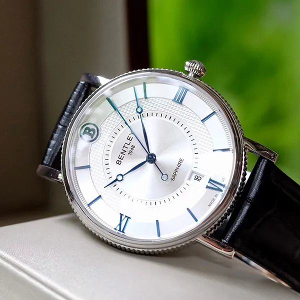 Đồng Hồ Nam Bentley BL1865-10MWWB-MS-GL-T Màu Bạc Đen - Đồng hồ - Vua Hàng Hiệu