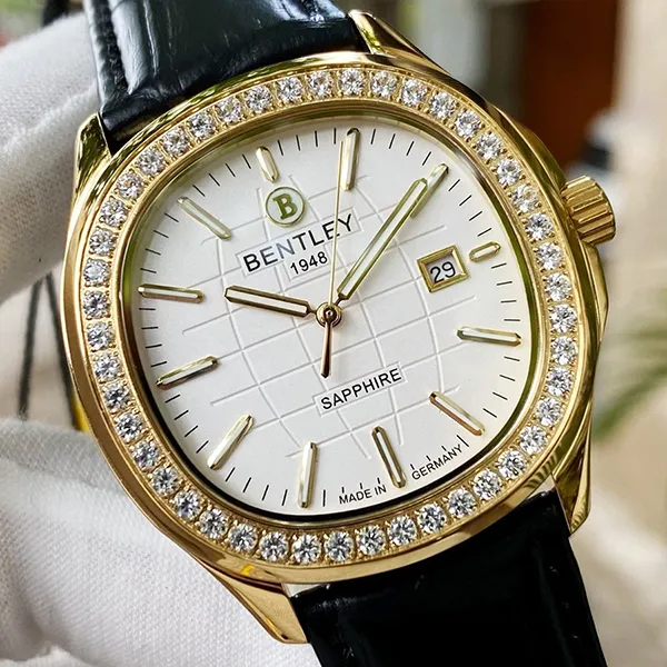 Đồng Hồ Nam Bentley Nautilus BL1869-101MKWB-DMK-GL-T Màu Trắng Vàng - Đồng hồ - Vua Hàng Hiệu