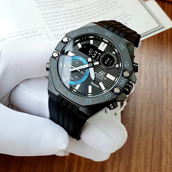 Đồng Hồ Nam Casio Edifice ECB-10PB-1ADF Màu Đen