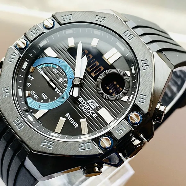Đồng Hồ Nam Casio Edifice ECB-10PB-1ADF Màu Đen
