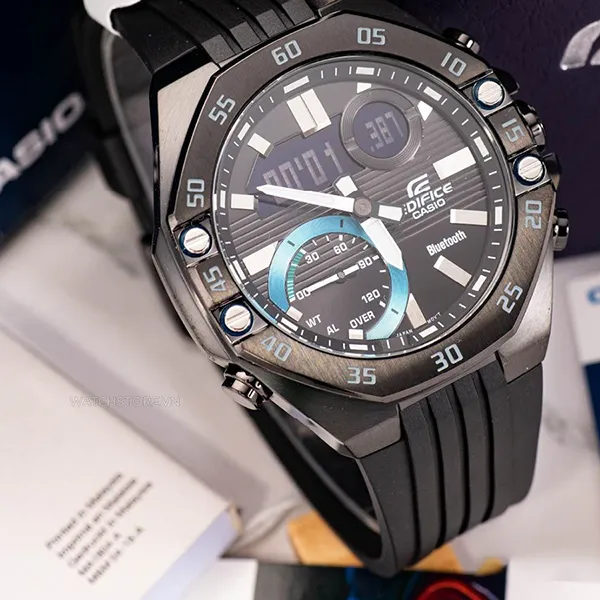 Đồng Hồ Nam Casio Edifice ECB-10PB-1ADF Màu Đen