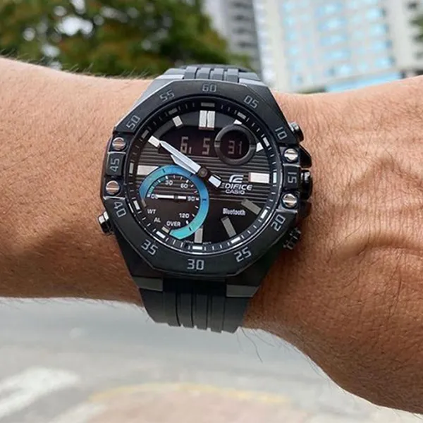Đồng Hồ Nam Casio Edifice ECB-10PB-1ADF Màu Đen
