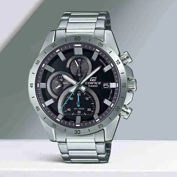 Đồng Hồ Nam Casio Edifice EFR-571D-1AVUDF Màu Đen Bạc - Đồng hồ - Vua Hàng Hiệu
