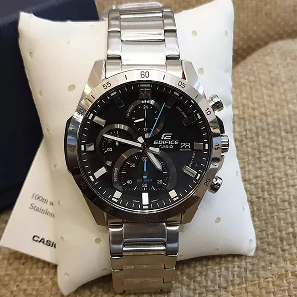 Đồng Hồ Nam Casio Edifice EFR-571D-1AVUDF Màu Đen Bạc - Đồng hồ - Vua Hàng Hiệu