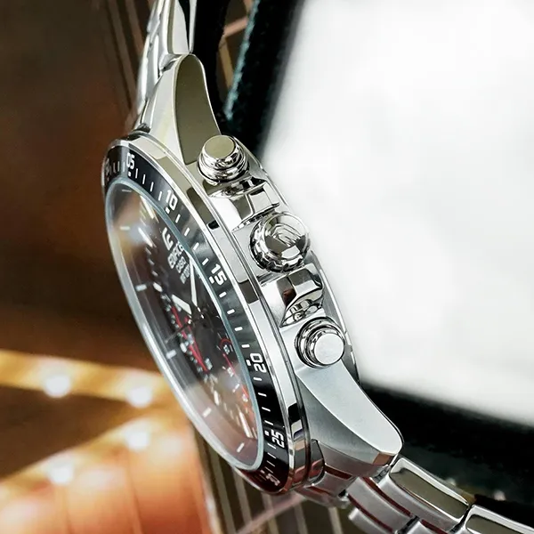 Đồng Hồ Nam Casio Edifice EFV-540D-1AVUDF Màu Đen Bạc - Đồng hồ - Vua Hàng Hiệu