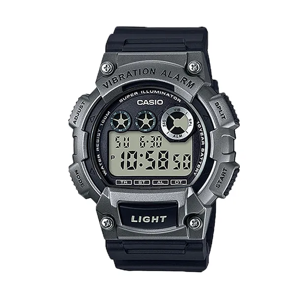 Đồng Hồ Nam Casio W-735H-1A3VDF Màu Xám Đen