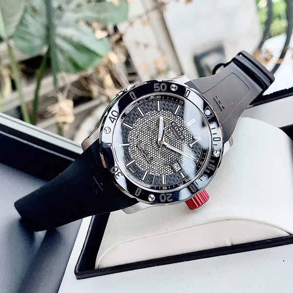 Đồng Hồ Nam Edox 80099-3R-NIN Màu Đen Xám