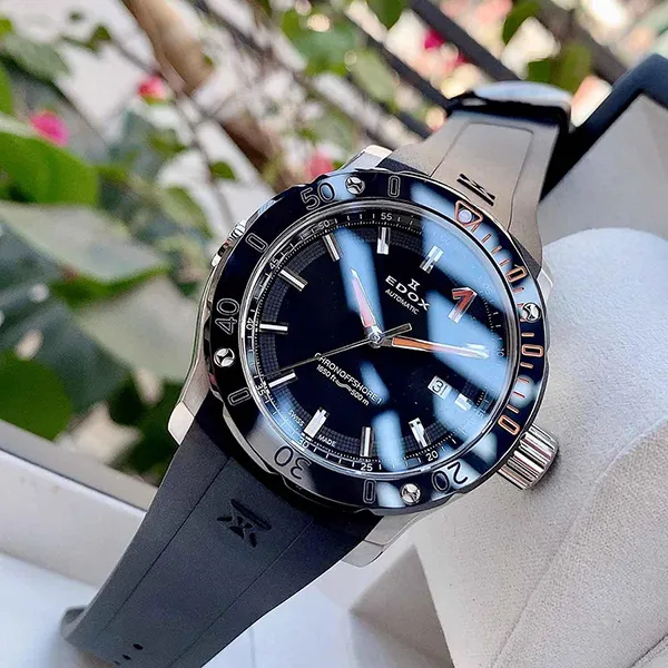 Đồng Hồ Nam Edox Chronoffshore 80099-3O-NINO Màu Đen - Đồng hồ - Vua Hàng Hiệu