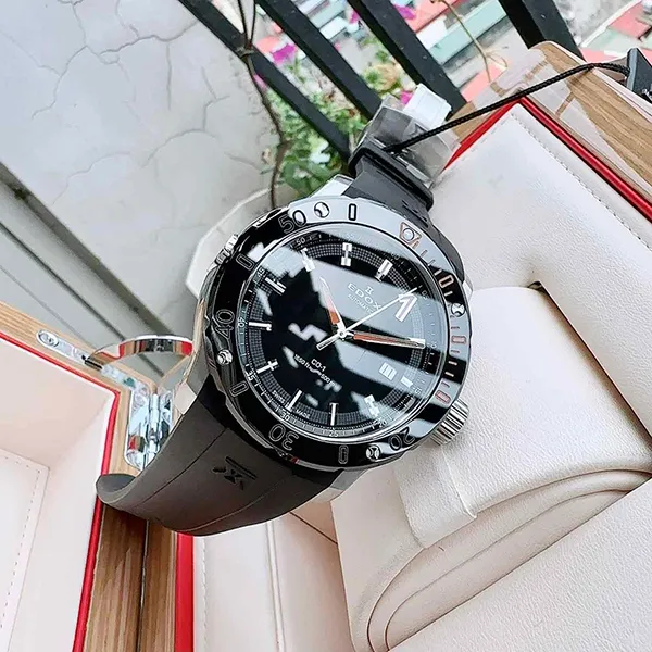 Đồng Hồ Nam Edox Chronoffshore 80099-3O-NINO Màu Đen - Đồng hồ - Vua Hàng Hiệu