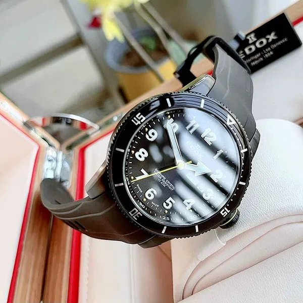 Đồng Hồ Nam Edox Chronorally S Quartz 84300-37NJCA-NJB Màu Đen - Đồng hồ - Vua Hàng Hiệu