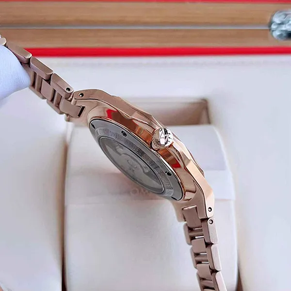 Đồng Hồ Nam Edox Delfin Automatic 80117-37RM-AIR Màu Trắng / Vàng Hồng - Đồng hồ - Vua Hàng Hiệu