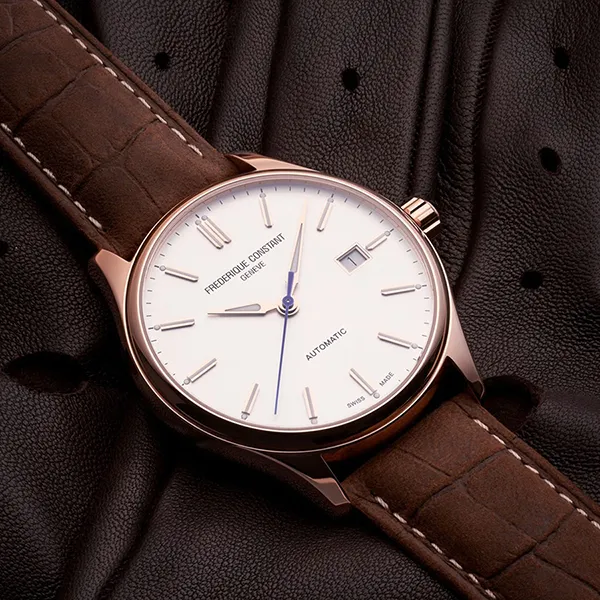Đồng Hồ Nam Frederique Constant Classic FC-303NV5B4 Màu Nâu Trắng - Đồng hồ - Vua Hàng Hiệu