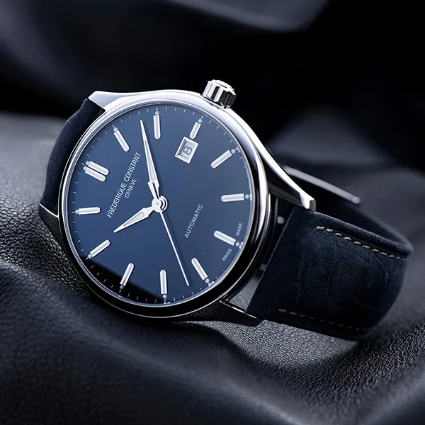 Đồng Hồ Nam Frederique Constant Classics Index FC-303NN5B6 Màu Xanh Bạc - Đồng hồ - Vua Hàng Hiệu